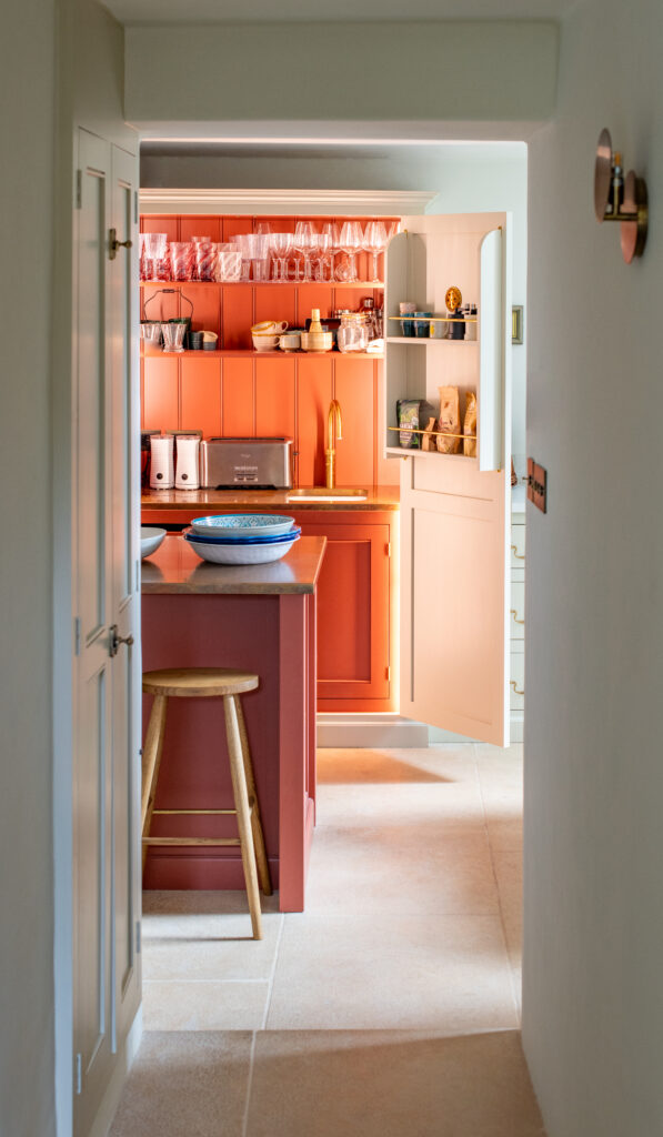 Côte d’Azur Farmhouse - Kitchen Cupboards Open